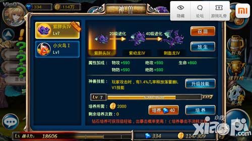 剑魂之刃宠物紫胖头介绍