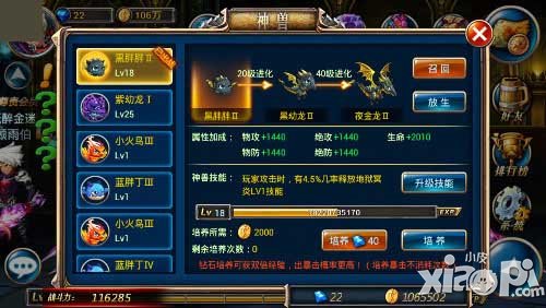 剑魂之刃宠物属性一览