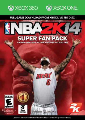 硬盘加大？XboxOne版《NBA2K14》安装空间需要60GB