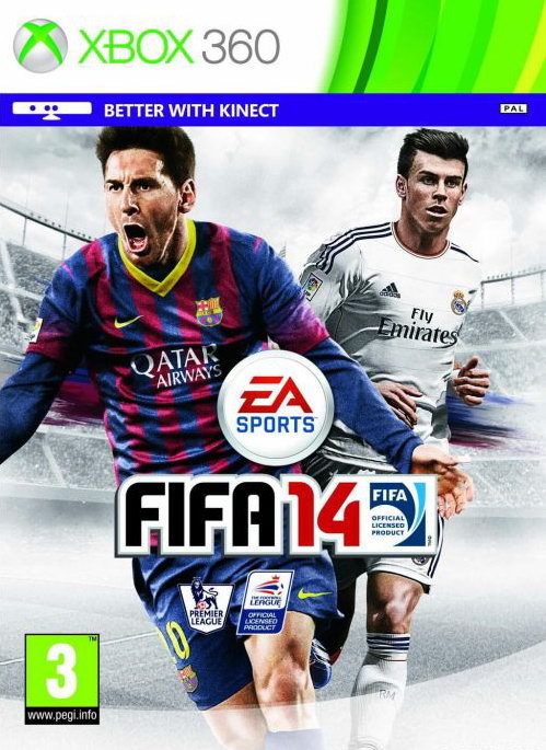 《FIFA14》最新封面 加雷斯身披皇马战衣