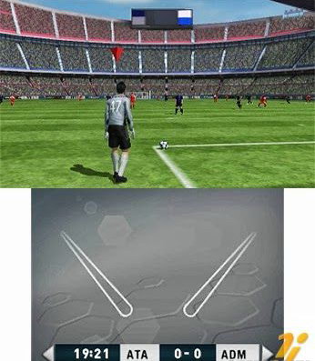 3DS版《FIFA 14》截图放出 到处都是游戏性