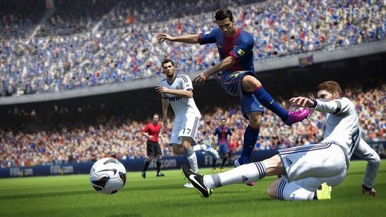 英国游戏销量周排行 《FIFA 14》再次夺冠