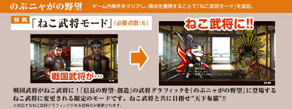 信长之野望14创造联动特典怎么得 联动特典获得方法