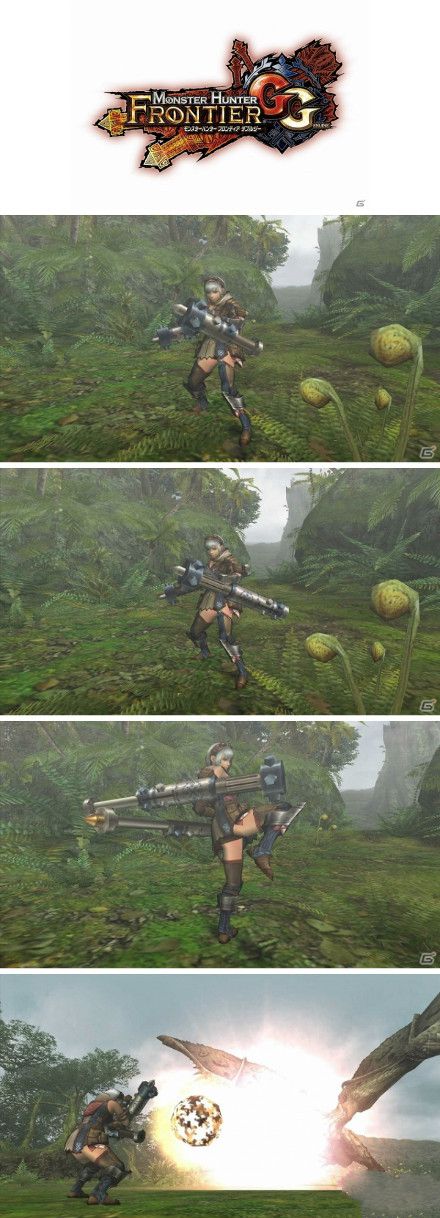 《怪物猎人边境G》全新武器穿龙棍