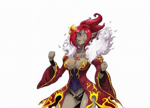 《魔界战记4：回归》最新图片 性感御姐火精灵
