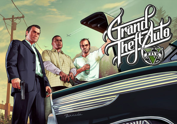 已经过时了？瑞典设计师重新打造GTA5名称logo
