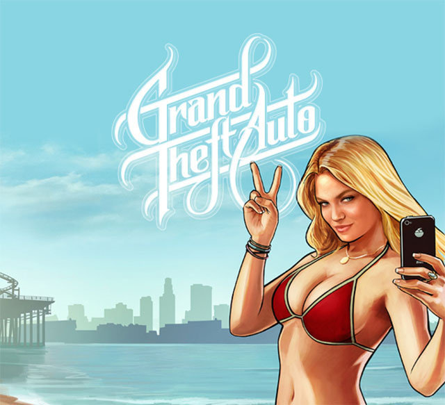 已经过时了？瑞典设计师重新打造GTA5名称logo