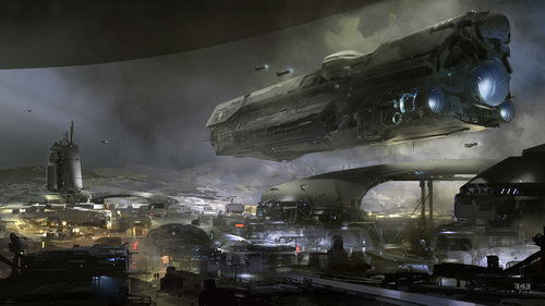 Xbox One版《光晕》最新概念插画欣赏