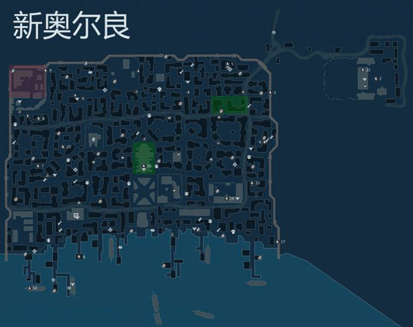 刺客信条解放HD收集地图位置在哪 全收集地图标识