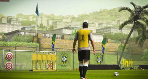 《FIFA2014巴西世界杯》首曝截图 华丽运动场曝光