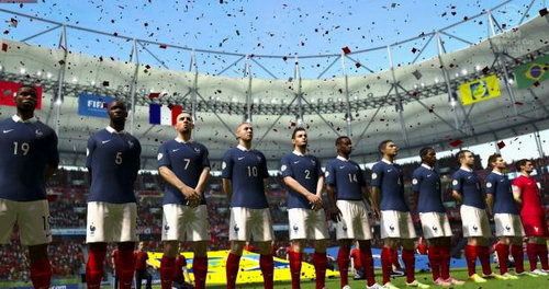 《FIFA2014巴西世界杯》首曝截图 华丽运动场曝光