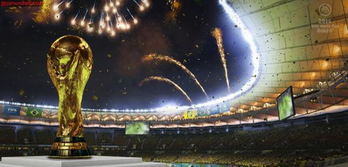 《FIFA2014巴西世界杯》首曝截图 华丽运动场曝光