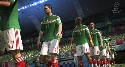 《FIFA2014巴西世界杯》首曝截图 华丽运动场曝光