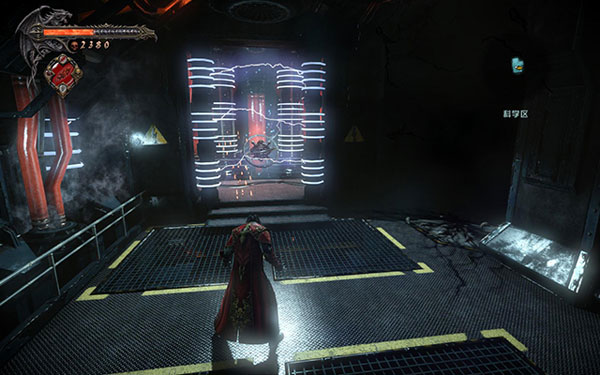 恶魔城暗影之王2怎么过激光 武器工厂激光门过法攻略