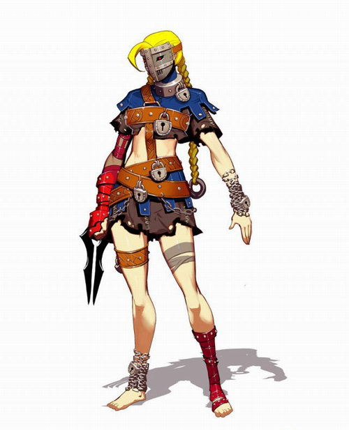 《终极街霸4》全新角色服装 锁链缠满姑娘身