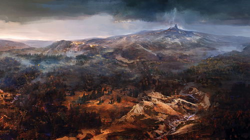 华丽的大作 《巫师3：狂猎》概念艺术高清壁纸欣赏