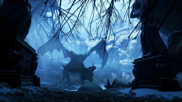 《龙腾世纪3：审判》最新截图 冰霜巨龙藏匿雪山深处