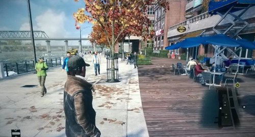 《看门狗》Xbox One与PS3屏摄图曝光 画质真不错