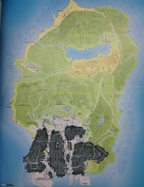 《看门狗》游戏地图公开 还没GTA5地图一半大