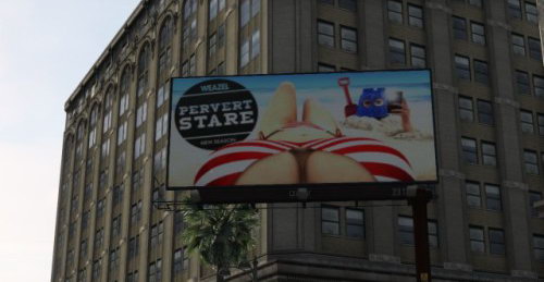 15个《GTA5》游戏中的趣味广告牌 彰显R星娱乐精神
