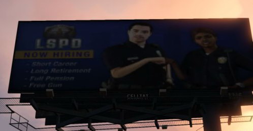 15个《GTA5》游戏中的趣味广告牌 彰显R星娱乐精神