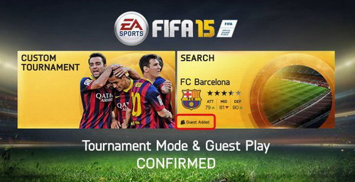 《FIFA15》首批截图曝光 加入锦标赛模式新功能