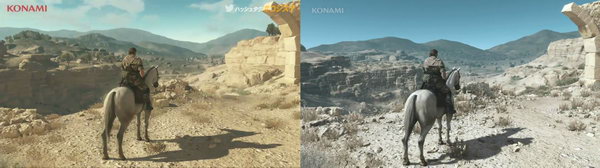 画质良心 《合金装备5：幻痛》PS4与E3视频画质对比图