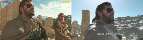 画质良心 《合金装备5：幻痛》PS4与E3视频画质对比图