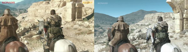 画质良心 《合金装备5：幻痛》PS4与E3视频画质对比图