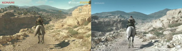 画质良心 《合金装备5：幻痛》PS4与E3视频画质对比图