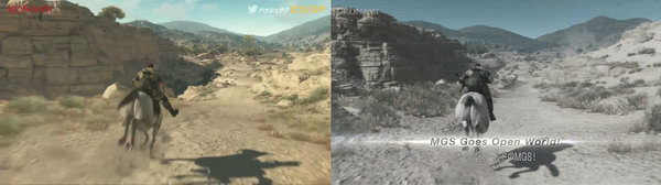 画质良心 《合金装备5：幻痛》PS4与E3视频画质对比图