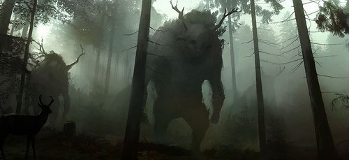 《巫师3：狂猎》概念图欣赏 神秘阴暗充满诡异