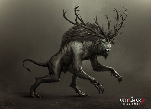《巫师3：狂猎》概念图欣赏 神秘阴暗充满诡异