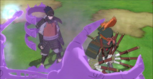 《火影忍者：究极风暴-革命》新图 十尾带土力挫鸣人
