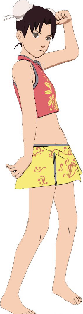 《火影忍者：究极风暴-革命》预购福利 夏日女孩服装