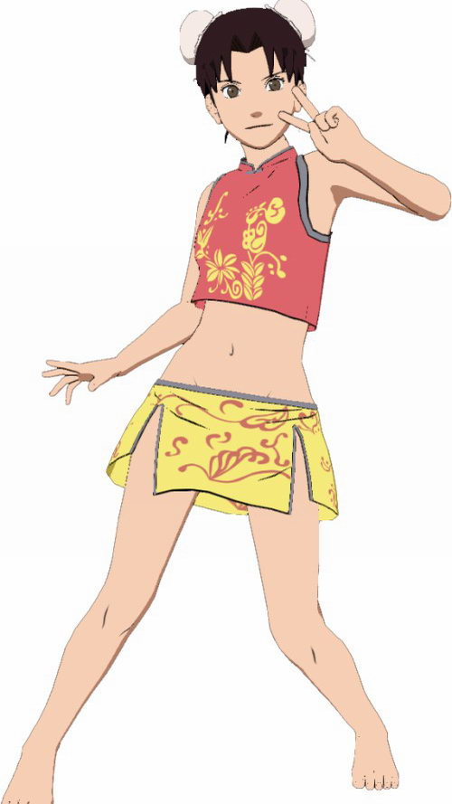 《火影忍者：究极风暴-革命》预购福利 夏日女孩服装