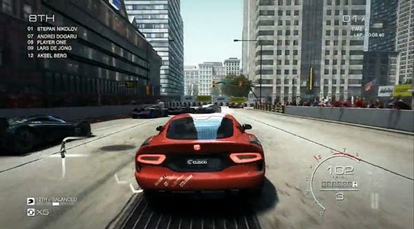 超级房车赛汽车运动道奇Viper GTS表演赛视频攻略