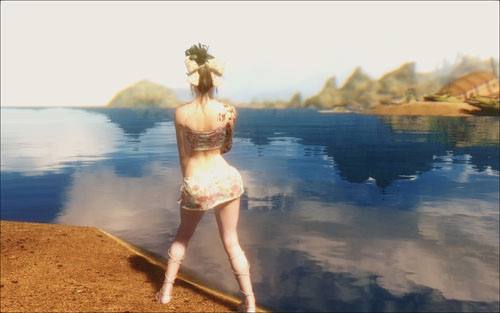 《上古卷轴5：天际》Mod美图欣赏 东瀛女武者魅力十足