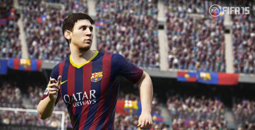 《FIFA15》最新游戏截图放出 驰骋在阳光草地下的比赛
