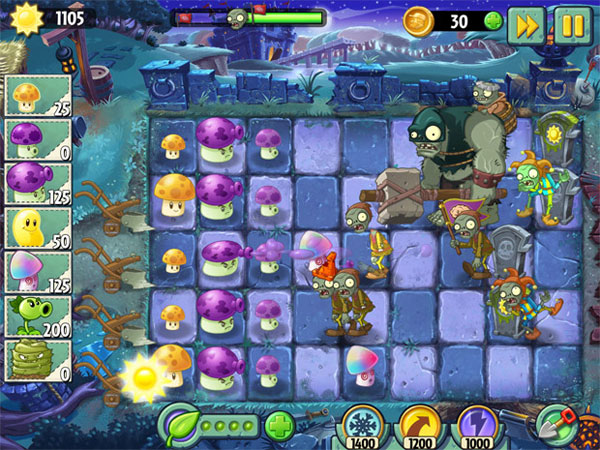 圈钱更新不停 《植物大战僵尸2》黑暗时代第二章公布