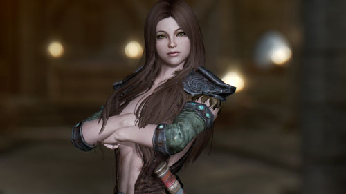 《上古卷轴5：天际》精选mod图欣赏 美女精灵瞩目