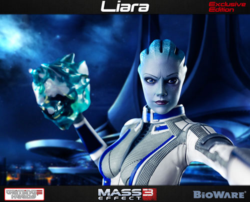 《质量效应》Liara模型公布 从游戏中走出来的美人