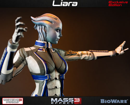 《质量效应》Liara模型公布 从游戏中走出来的美人