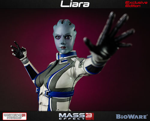《质量效应》Liara模型公布 从游戏中走出来的美人
