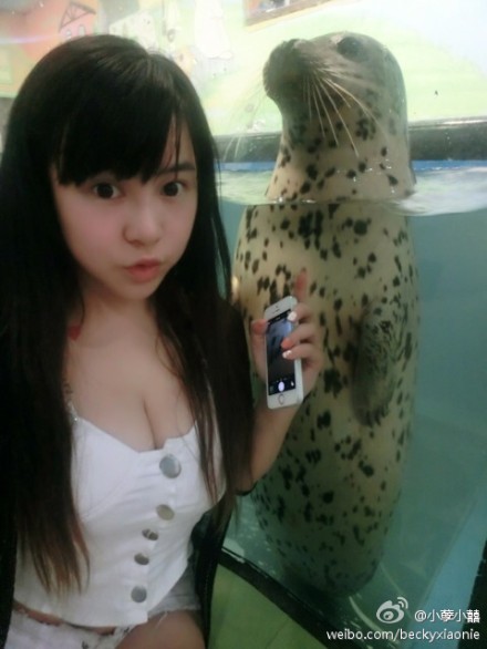ChinaJoy2014：全场最“胸”猛Showgirl遭强势围观