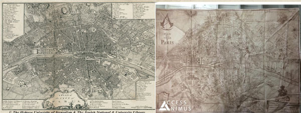 《刺客信条：大革命》地图曝光 庞大真实的游戏世界