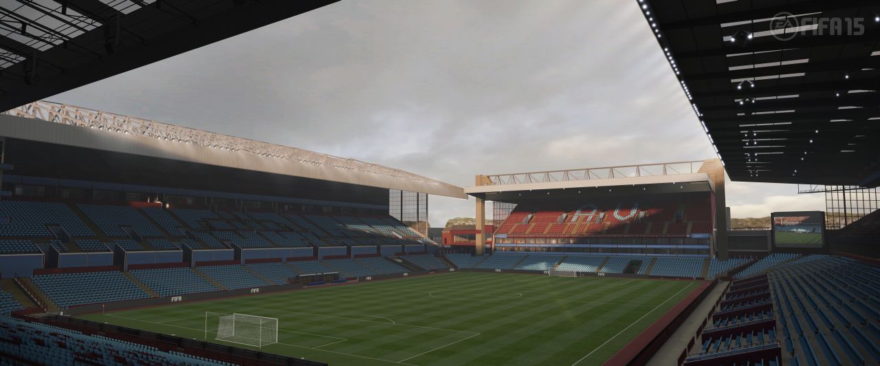 《FIFA15》最新游戏截图 看看游戏球员与真人的差别
