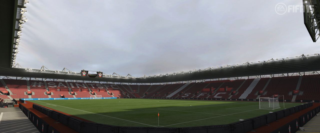 《FIFA15》最新游戏截图 看看游戏球员与真人的差别