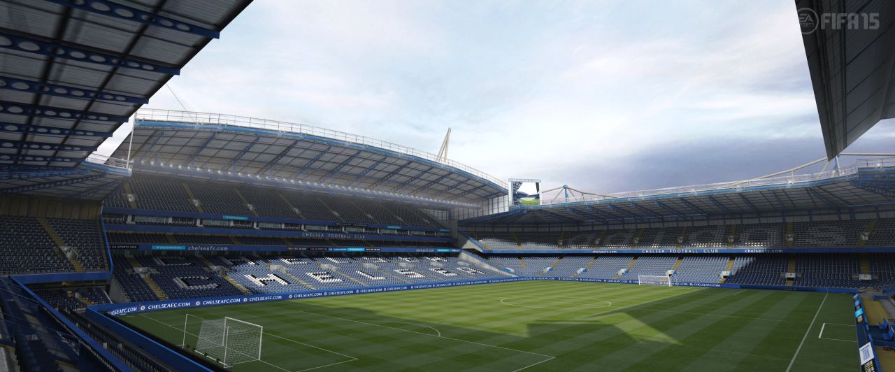 《FIFA15》最新游戏截图 看看游戏球员与真人的差别