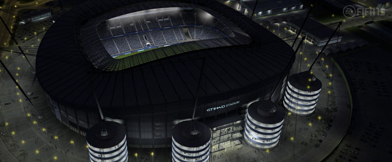 《FIFA15》最新游戏截图 看看游戏球员与真人的差别